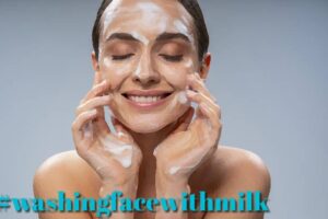 Washing face with milk in dream meaning
